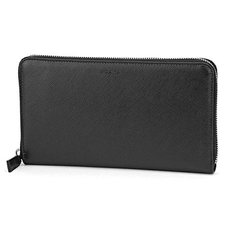プラダスーパーコピー 長財布(ラウンドファスナー) PRADA 2M1188 053 F0002 2ML188 財布 サフィアーノ トラベル SAFFIANO TRAVEL ユニセックス NERO(ネロ) ブラック 黒 革 シルバー トラベ - 商品画像 3