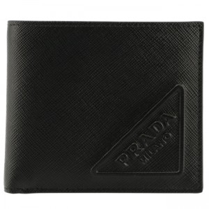 コピープラダ/PRADA 財布 メンズ レザー 二つ折り財布 NERO 2MO738-2D1Q-002 - 商品画像 2