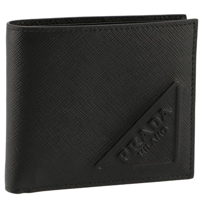 コピープラダ/PRADA 財布 メンズ レザー 二つ折り財布 NERO 2MO738-2D1Q-002 - 商品画像 9