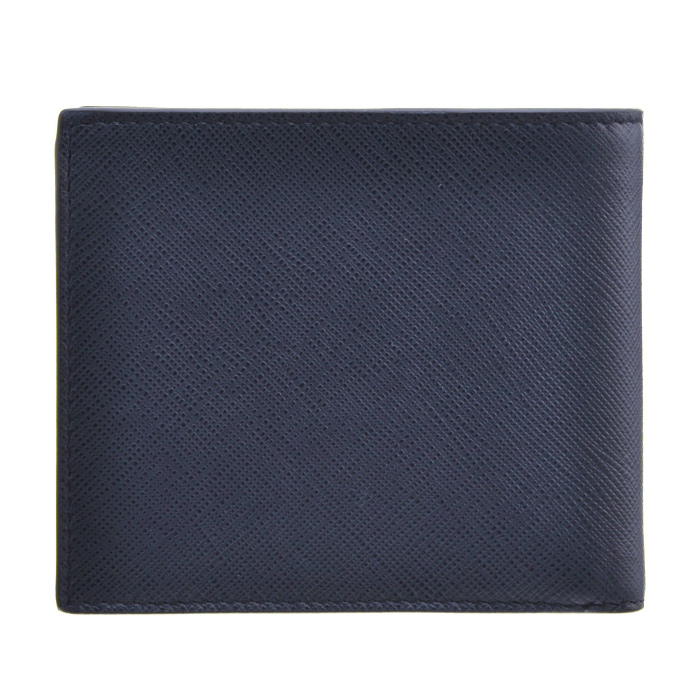 プラダスーパーコピー PRADA 財布 2017年秋冬新作 SAFFIANO サフィアーノ 二つ折り財布 ネイビー系 2MO738 2EGO VE2 - 商品画像 2