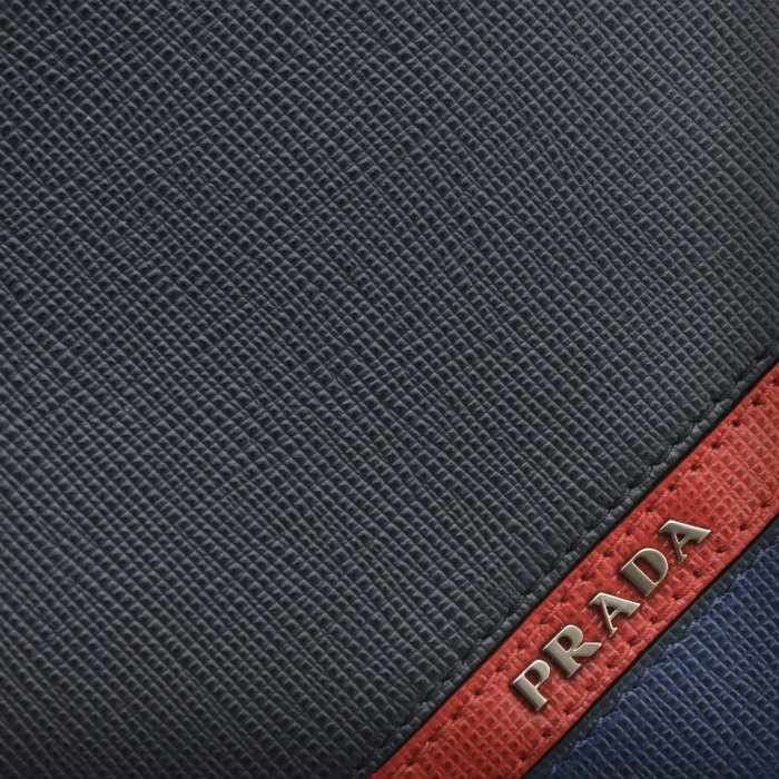 プラダスーパーコピー PRADA 財布 2017年秋冬新作 SAFFIANO サフィアーノ 二つ折り財布 ネイビー系 2MO738 2EGO VE2 - 商品画像 3
