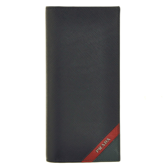プラダ PRADA 財布 2017年秋冬新作 SAFFIANO サフィアーノ 二つ折り長財布 ブラック系 2MV836 2EGO VE3 - 商品画像 4