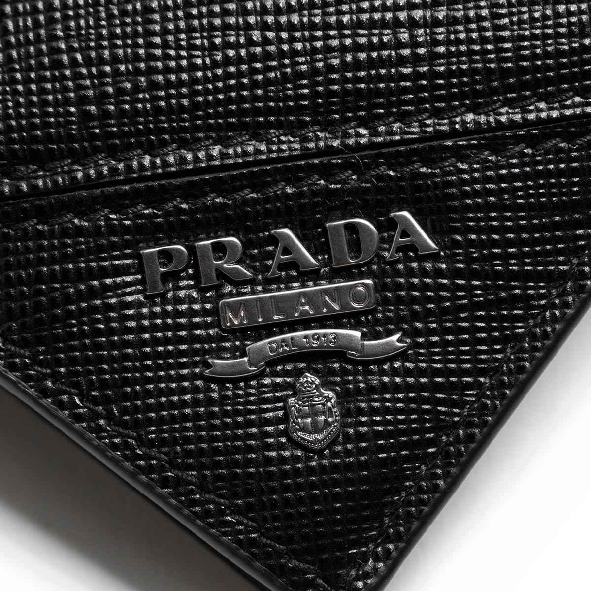 コピープラダ PRADA 長財布 サフィアーノ/SAFFIANO メタル/METAL ブラック 2MV836 QME F0002 メンズ - 商品画像 4
