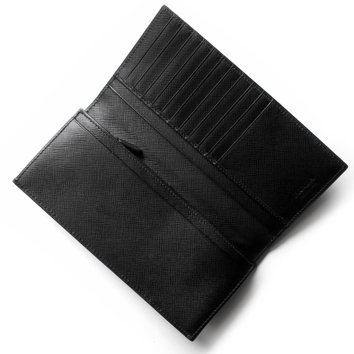 コピープラダ PRADA 長財布 サフィアーノ/SAFFIANO メタル/METAL ブラック 2MV836 QME F0002 メンズ - 商品画像 6