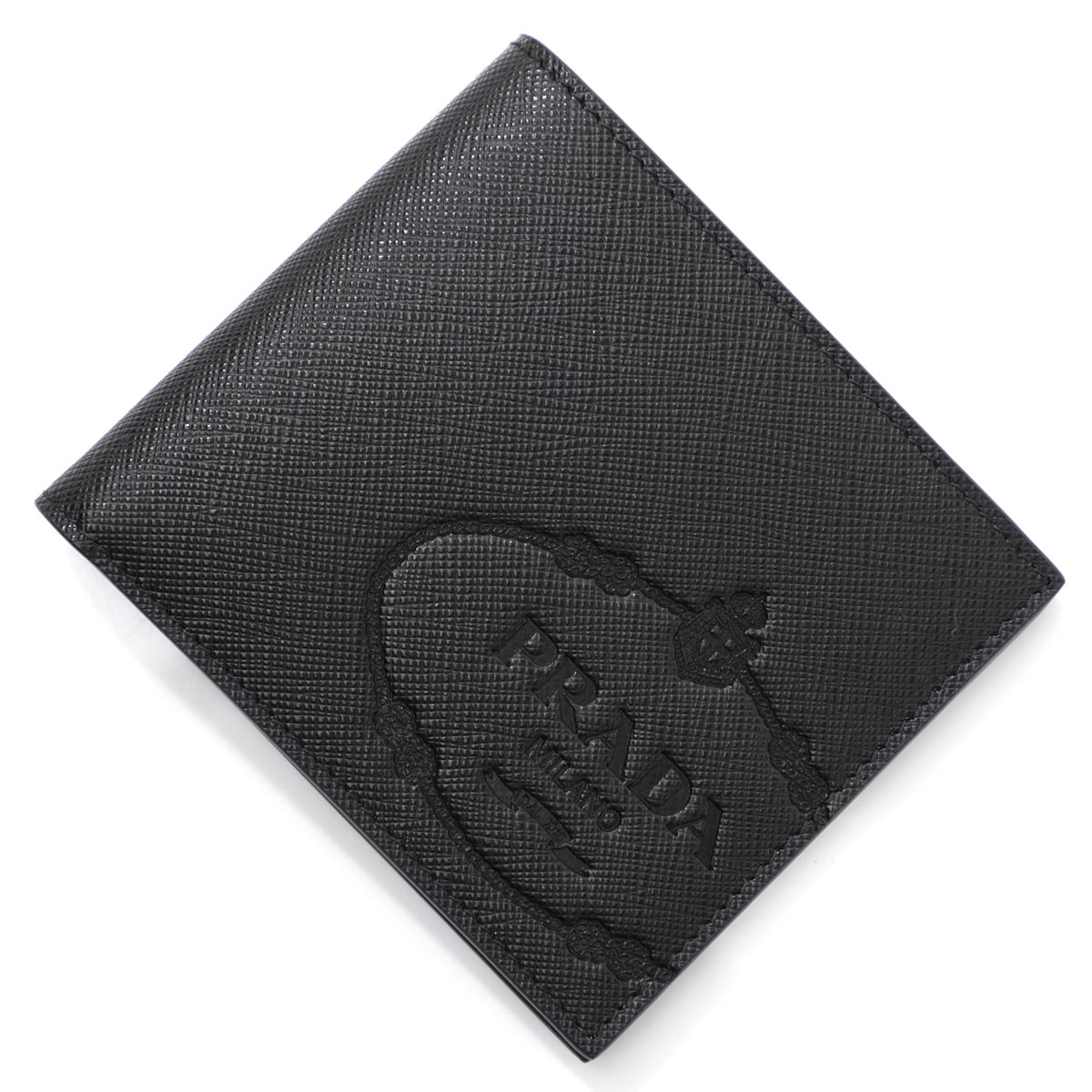プラダスーパーコピー PRADA 2つ折り 財布 ブラック メンズ 2mo513 2mb8 f0002 SAFFIANO PRINT - 商品画像 8