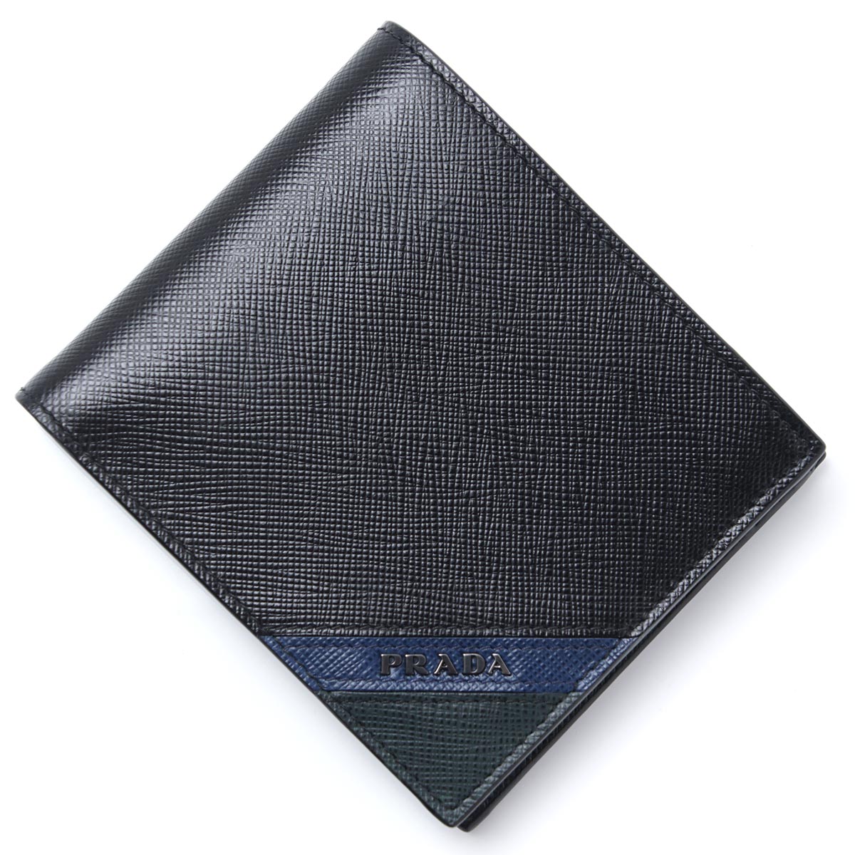 プラダスーパーコピー PRADA 2つ折り 財布 小銭入れ付き ブラック メンズ ウォレット ギフト プレゼント 2mo738 2ego f0575 - 商品画像 8