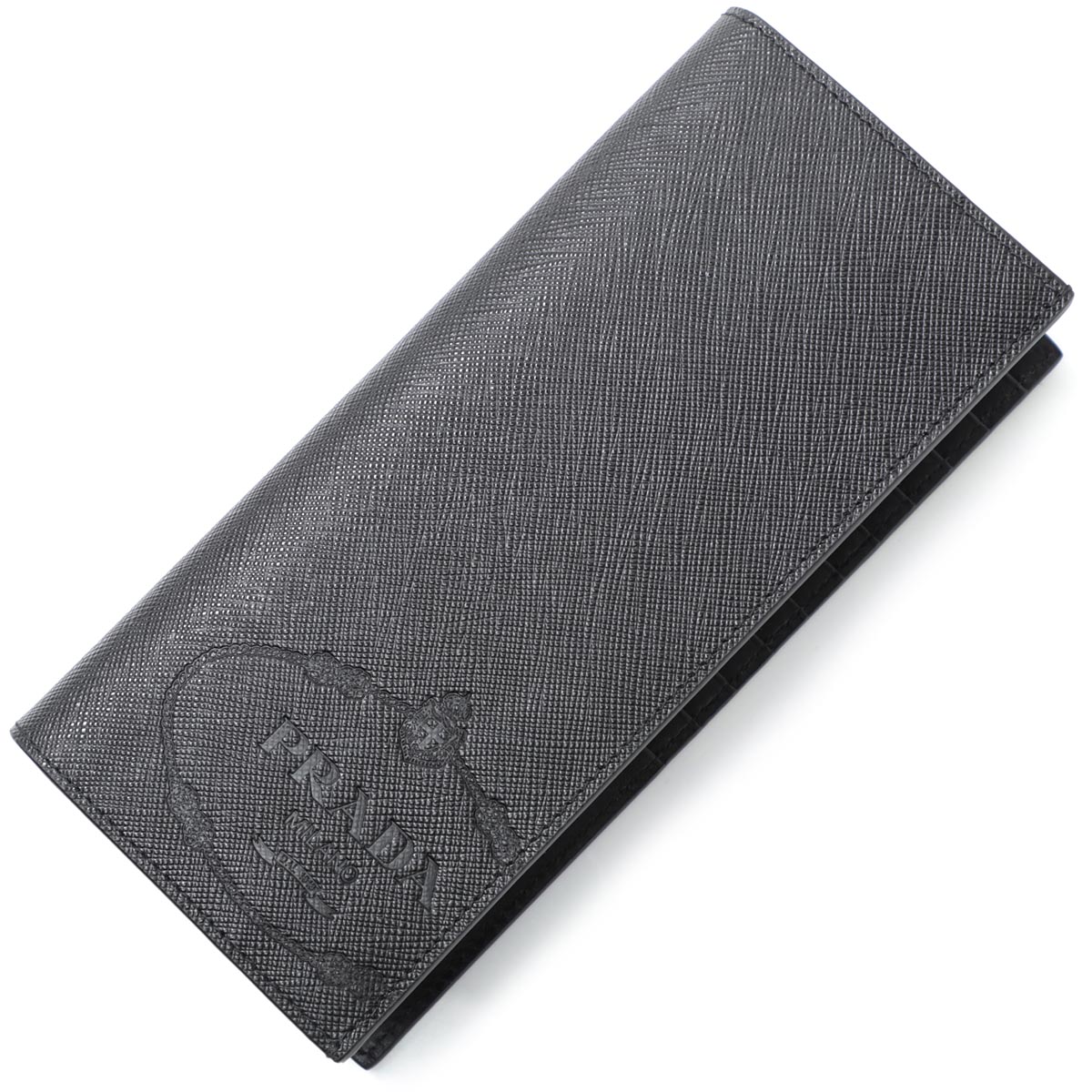 コピープラダ PRADA 長財布 小銭入れ付き ブラック メンズ ウォレット ギフト プレゼント 2mv836 2mb8 f0002 - 商品画像 8