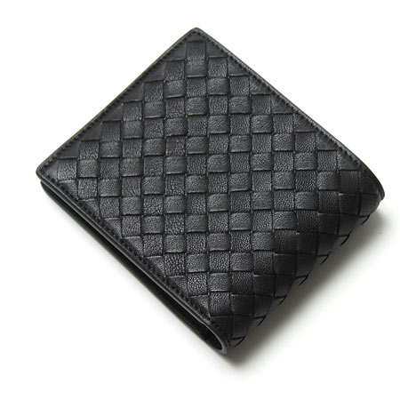 ボッテガヴェネタコピー2つ折り財布 /NERO 113993 x051 1000【秋冬】 - 商品画像 1
