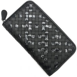 ボッテガヴェネタスーパーコピー BOTTEGA VENETA 長財布 イントレチャート 【INTRECCIATO】 ブラック 114076 VV211 1000 メンズ - 商品画像 2