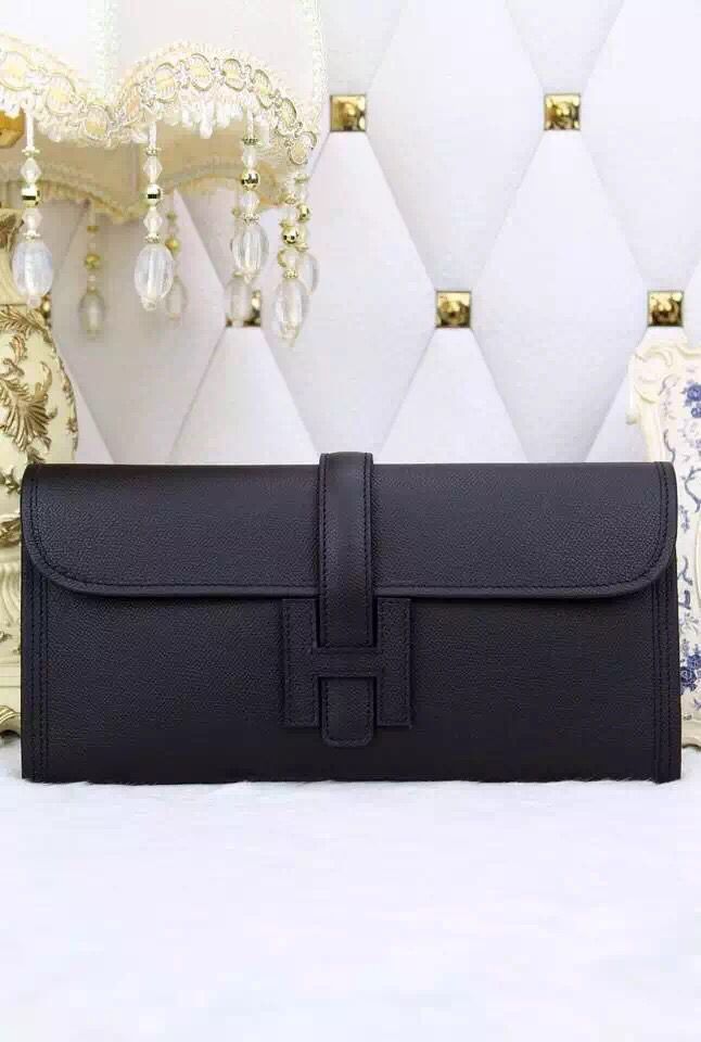 素晴らしいスーパーコピーエルメス[HERMES] ジジェ エラン[Jige Elan] （シロステッチ） エプソン ブラック he-jd-1242 - 商品画像 4