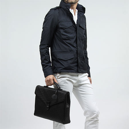 ボッテガヴェネタ/BOTTEGA VENETA/ ブリーフケース /ブラック 113095 v4651 1000メンズ - 商品画像 4